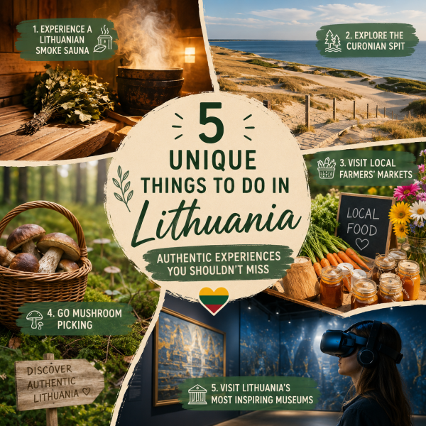 Unique things to do in Lithuania